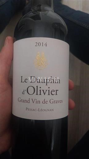 Bordeaux Pessac-Léognan Grand Cru Le Dauphin Olivier 2014