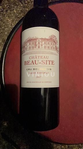 Bordeaux Saint-Estèphe Cru Bourgeois Château Beausite 2017