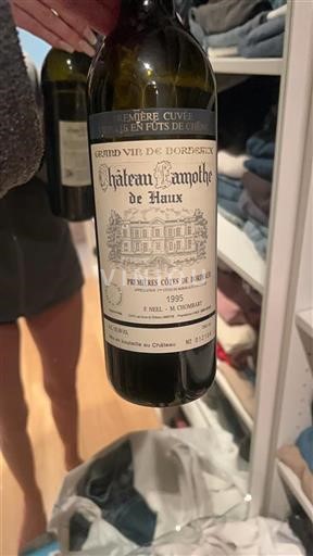 Bordeaux Premières-côtes-de-bordeaux Château Lamothe De Haux Première 1995