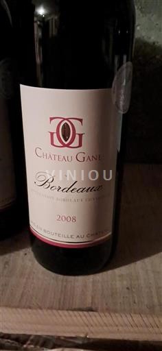 Bordeaux Château Gane 2008