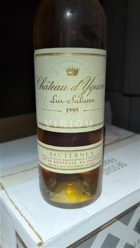 Bordeaux Sauternes Premier Cru Château Yquem 1995