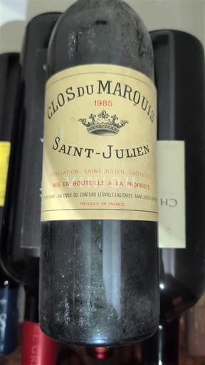 Bordeaux Saint-Julien Clos Du Marquis 1985