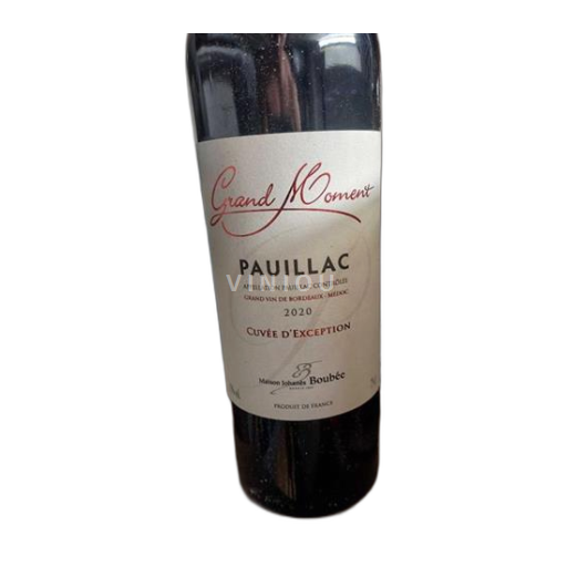 Bordeaux Pauillac Maison Johanes Boubée d'Exception 2020