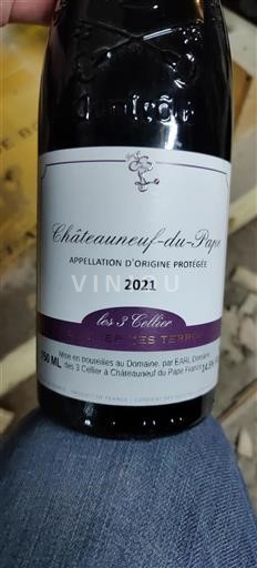 Rhônen laakso Châteauneuf-du-Pape Les 3 Cellier Sentier des Terroirs 2021