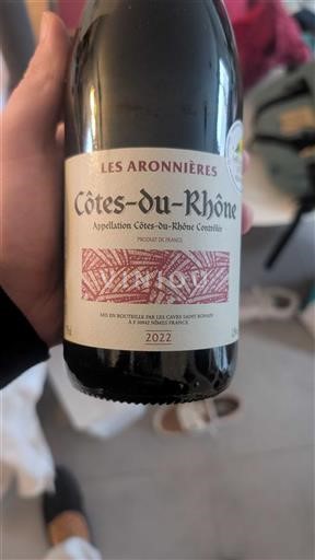 Rhône Valley Côtes-du-Rhône Les Aronnieres 2022