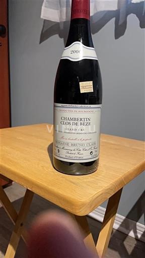 Bourgogne Ikke specificeret Grand Cru Domaine Bruno Clair Chambertin Clos de B%c3%a8ze 2006