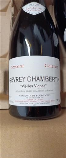 Bourgogne Gevrey-chambertin Domaine Coillot Vieilles Vignes 2022