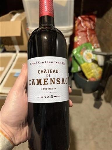 Bordeaux Haut-Médoc Grand Cru Château Camensac 2015