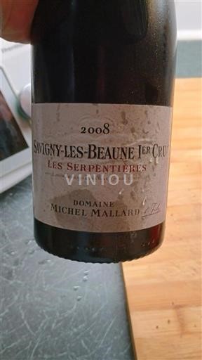Borgogna Savigny-lès-Beaune Premier Cru Domaine Michel Mallard Les Serpentières 2008