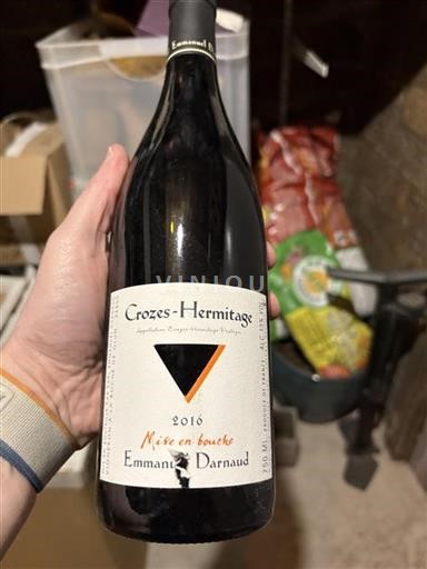 Rona dolina Crozes-hermitage Emmanuel Darnaud Mise en bouche 2016