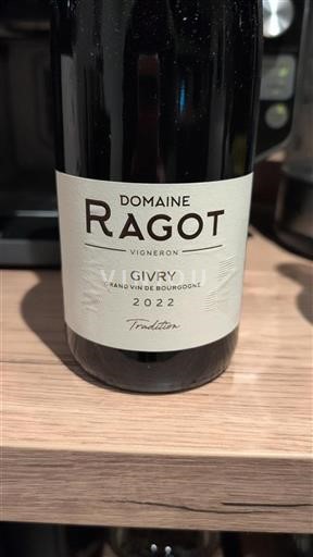 Borgogna Givry Domaine Ragot Tradition 2022