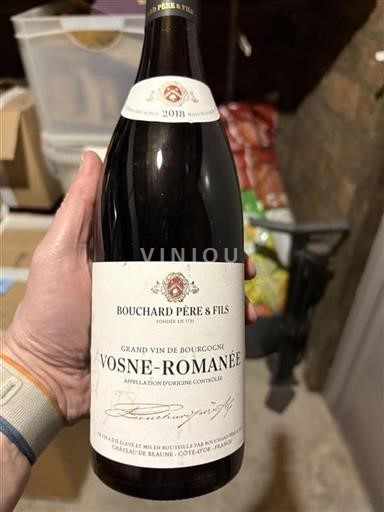 Burgundy Vosne-Romanée Bouchard Père & Fils 2018