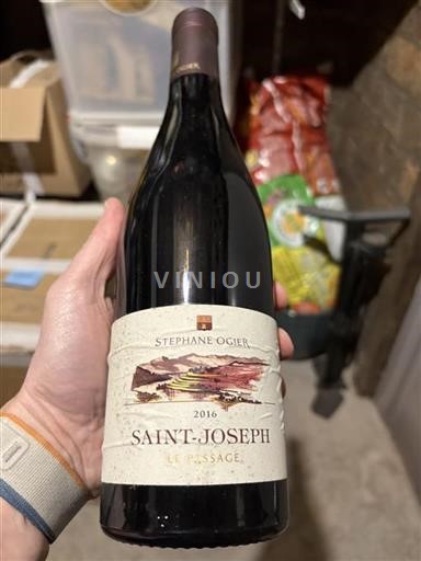 Rhônevallei Saint-Joseph Stéphane Ogier Le Passage 2016