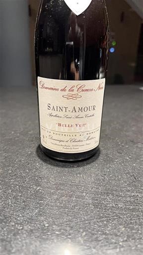 Beaujolais Saint-Amour Domaine La Creuze Noire Belle Vue 2011