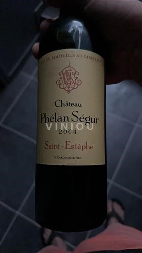 Bordeaux Saint-Estèphe Château Phélan Ségur 2004