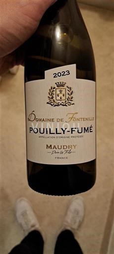 Údolí Loiry Pouilly-fumé Domaine Fontenille Maudry 2023