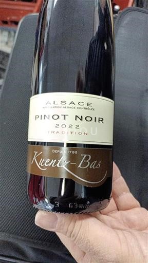 Vin Rouge sec Tradition Kuentz-Bas 2022 France Alsace