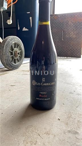 Languedoc og Roussillon Pays d'Oc Les Garrigues Merlot 2020