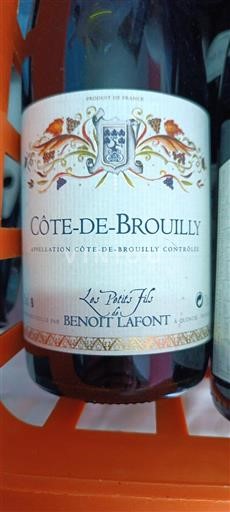 Beaujolais Côte-de-brouilly Benoît Lafont Les Petits Fils Senza annata