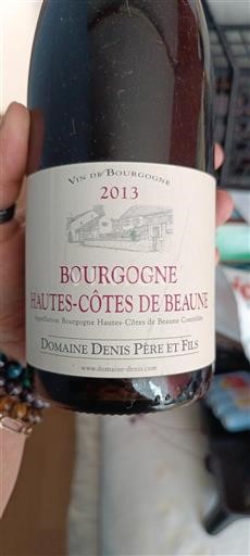 Bourgogne Denis Père Et Fils 2013