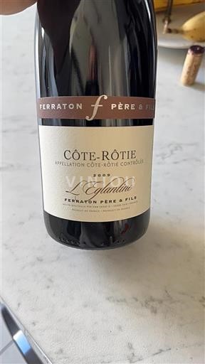 Údolí Rhôny Côte-rôtie Ferraton Père & Fils L'Eglantine 2009