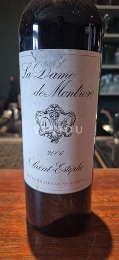 Bordeaux Saint-Estèphe Montrose La Dame de Montrose 2006
