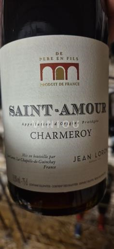 Beaujolais Saint-Amour Jean Loron Charmeroy 2022