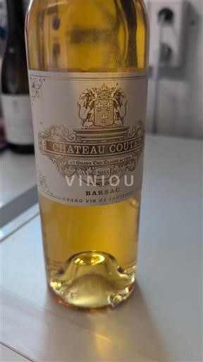 Bordeaux Barsac Premier Cru Château Coutet 2015