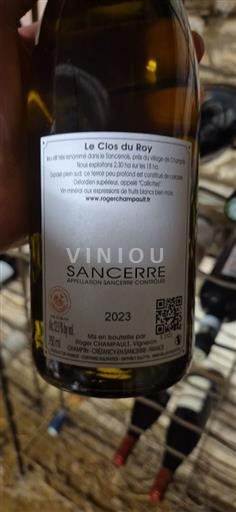 Valle della Loira Sancerre Roger Champault Le Clos du Roy 2023