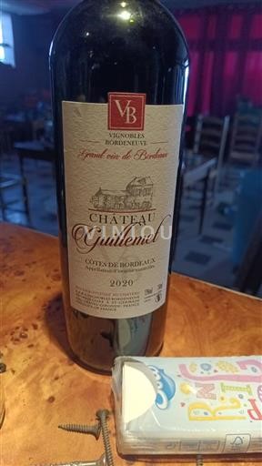 Bordeaux Côtes-de-Bordeaux Château Guillemot 2020