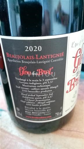 Beaujolais Glou Des Bret 2020