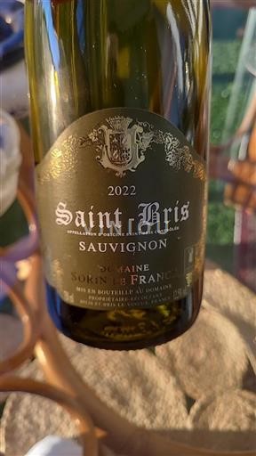 Burgundsko Saint-Bris Sorin De France 2022