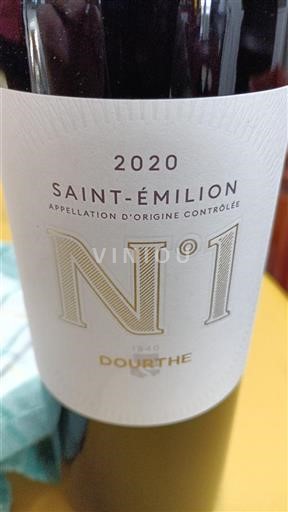 Bordeaux Saint-Émilion Dourthe N°1 2020