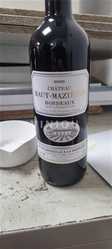 Bordeaux Château Hautmazières 2020