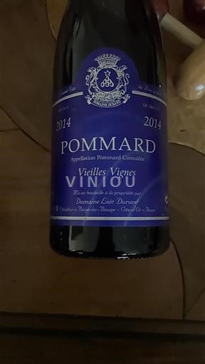 Burgundy Pommard Loic Durand Vieilles Vignes 2014