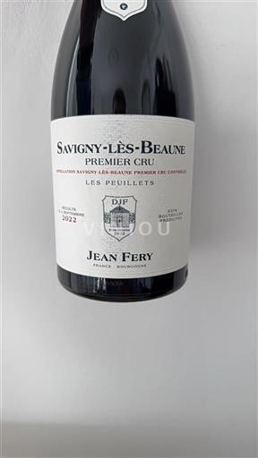 Burgundsko Savigny-lès-Beaune Premier Cru Jean Féry Les Peuillets 2022