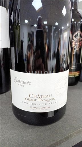 Údolí Rhôny Costières-de-Nîmes Château Grand Escalion Safranée 2019