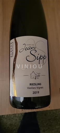 Elsass Riesling Jean Sipp Vieilles Vignes 2019