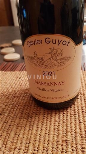 Bourgogne Marsannay Grand Cru Olivier Guyot Vieilles Vignes 2021
