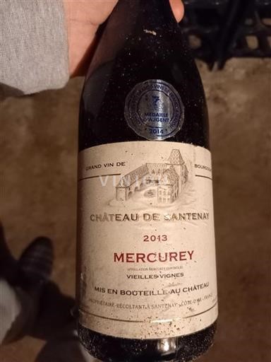 Borgogna Mercurey Grand Cru Château Santenay Vieilles Vignes 2013