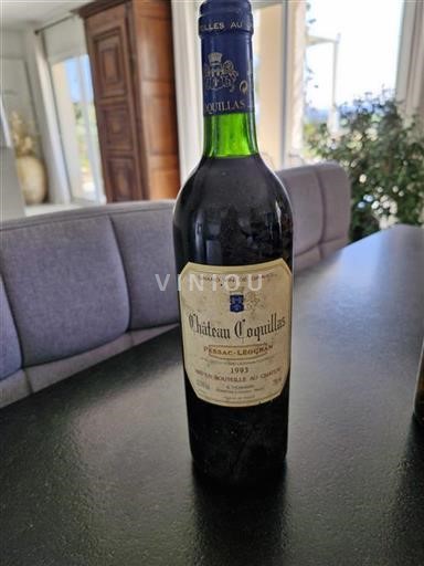 Bordeaux Pessac-Léognan Grand Cru Château Coquillas 1993