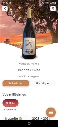 Údolí Rhôny Ventoux Moulin Des Gypses Grande 2020
