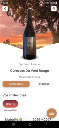Údolí Rhôny Ventoux Moulin Des Gypses Caresses Du Vent 2021