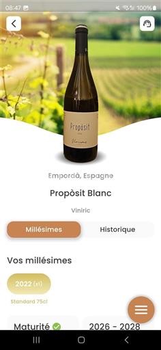 Katalonien Empordà Viniric Propòsit Blanc 2022