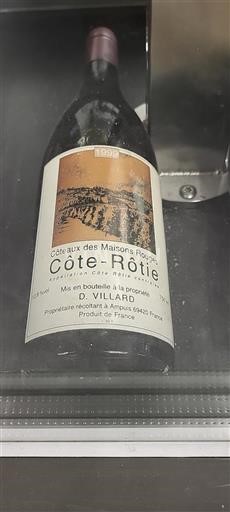 Rhône Valley Côte-Rôtie D. Villard Coteaux des Maisons Rouges 1999
