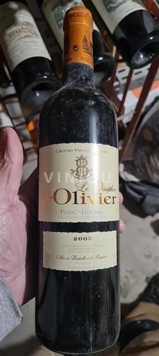 Bordeaux Pessac-Léognan Le Dauphin Olivier 2005