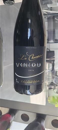 Rhônen laakso Côte-rôtie Domaine Chambeyron La Chavarine 2016