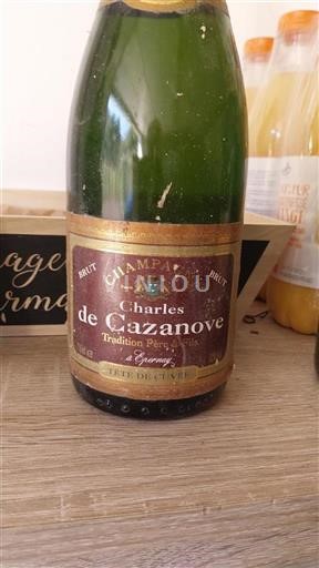 Champagne Charles De Cazanove Tête de Ikke årgangsbestemt