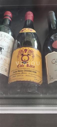 Rhônen laakso Côte-rôtie Chambeyronmanin Marius Chambeyron 1991