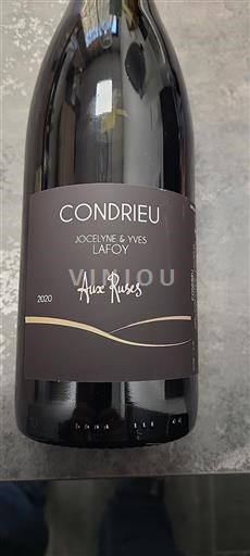 Rhônevallei Condrieu Jocelyne & Yves Lafoy Aux Ruses 2020